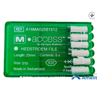 Інструмент ручний H-File M-Access №15, 25 мм (Dentsply Sirona), 6 шт./пак.